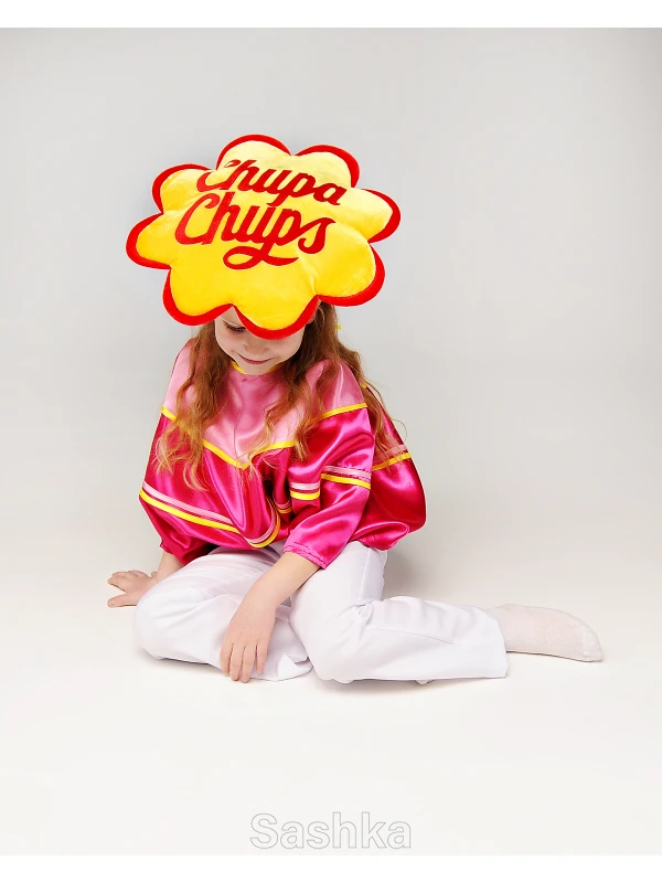 Карнавальний костюм Цукерка Чупа Чупс (рожевий)